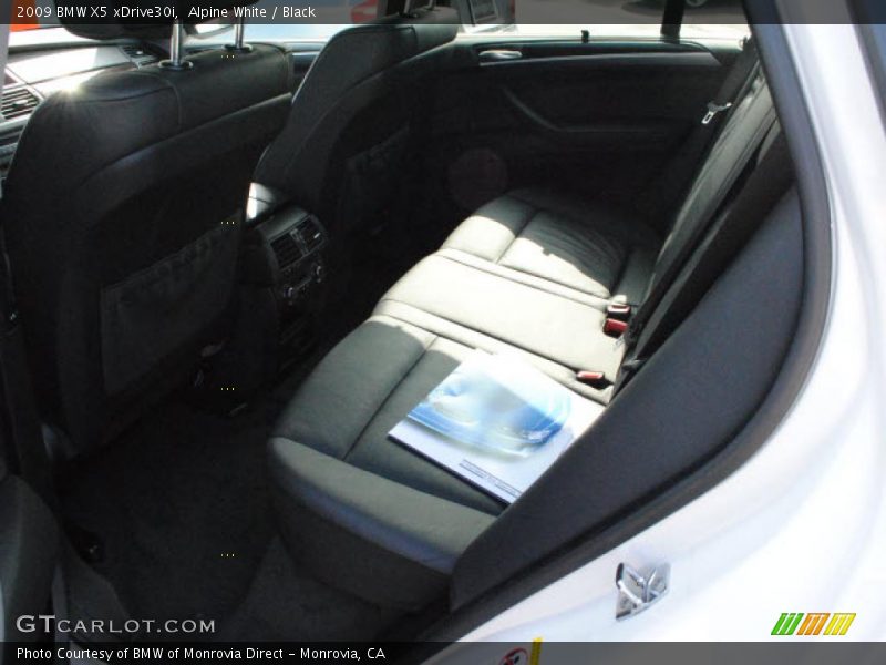 Alpine White / Black 2009 BMW X5 xDrive30i