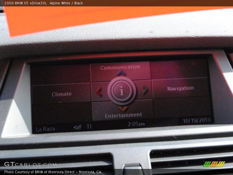 Alpine White / Black 2009 BMW X5 xDrive30i