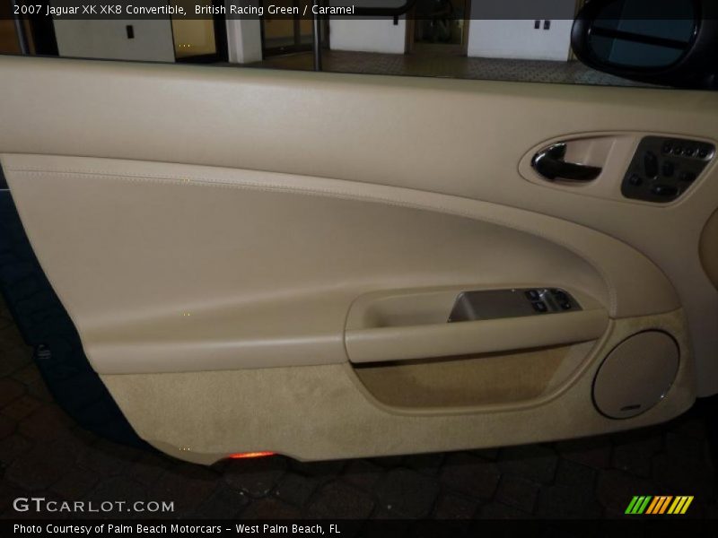 British Racing Green / Caramel 2007 Jaguar XK XK8 Convertible