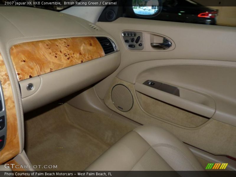 British Racing Green / Caramel 2007 Jaguar XK XK8 Convertible
