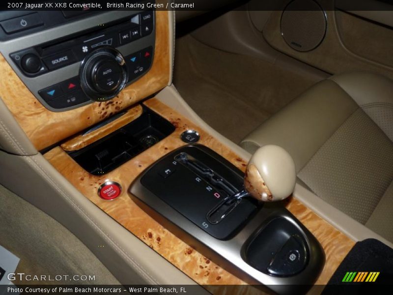 British Racing Green / Caramel 2007 Jaguar XK XK8 Convertible