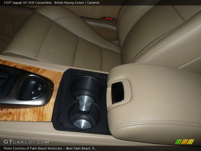 British Racing Green / Caramel 2007 Jaguar XK XK8 Convertible