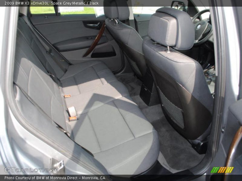 Space Grey Metallic / Black 2009 BMW X3 xDrive30i