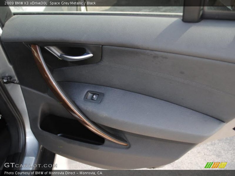Space Grey Metallic / Black 2009 BMW X3 xDrive30i