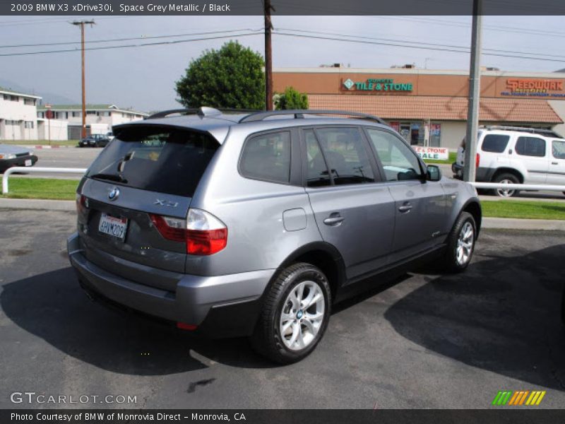 Space Grey Metallic / Black 2009 BMW X3 xDrive30i