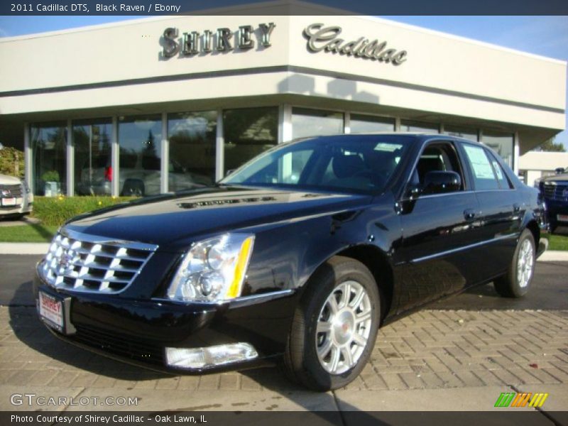 Black Raven / Ebony 2011 Cadillac DTS