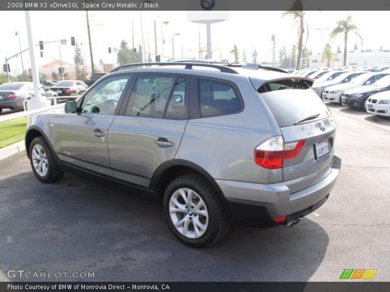 Space Grey Metallic / Black 2009 BMW X3 xDrive30i