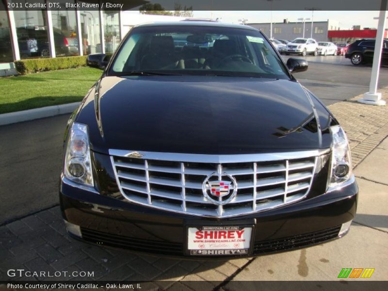 Black Raven / Ebony 2011 Cadillac DTS