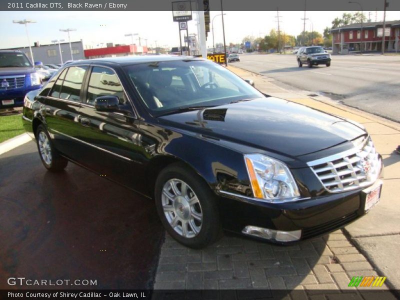Black Raven / Ebony 2011 Cadillac DTS
