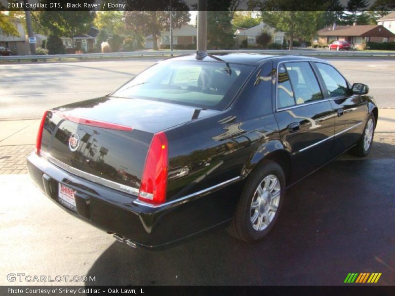 Black Raven / Ebony 2011 Cadillac DTS