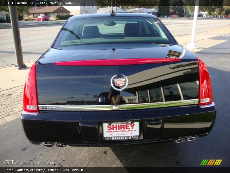 Black Raven / Ebony 2011 Cadillac DTS