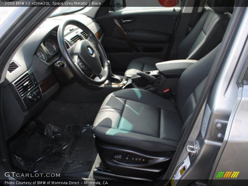 Space Grey Metallic / Black 2009 BMW X3 xDrive30i
