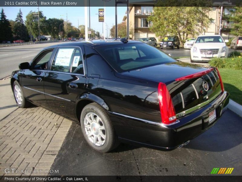 Black Raven / Ebony 2011 Cadillac DTS