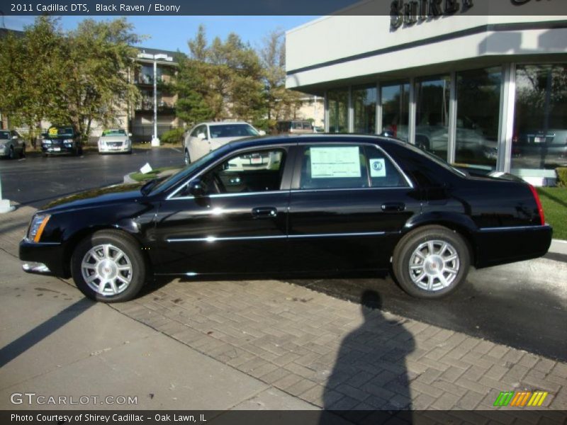 Black Raven / Ebony 2011 Cadillac DTS