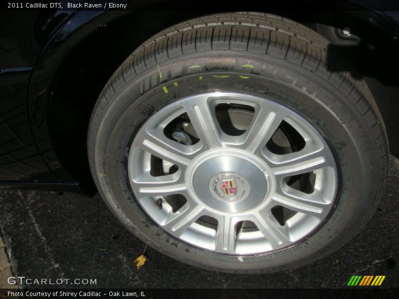 Black Raven / Ebony 2011 Cadillac DTS