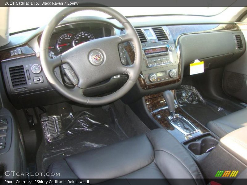 Black Raven / Ebony 2011 Cadillac DTS