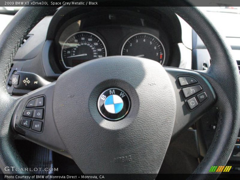 Space Grey Metallic / Black 2009 BMW X3 xDrive30i