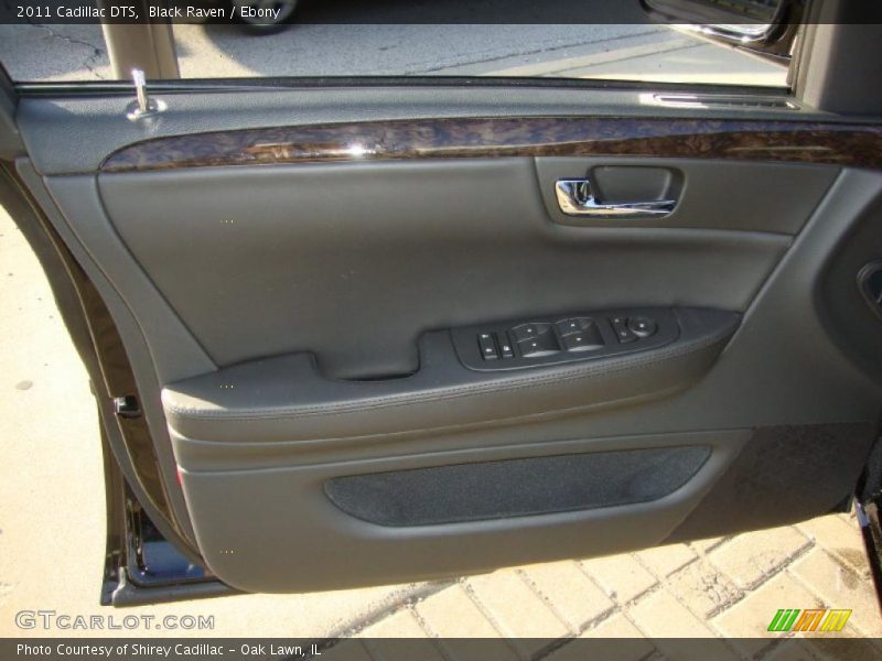 Black Raven / Ebony 2011 Cadillac DTS