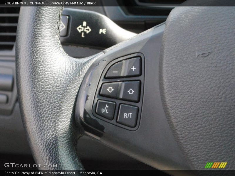 Space Grey Metallic / Black 2009 BMW X3 xDrive30i
