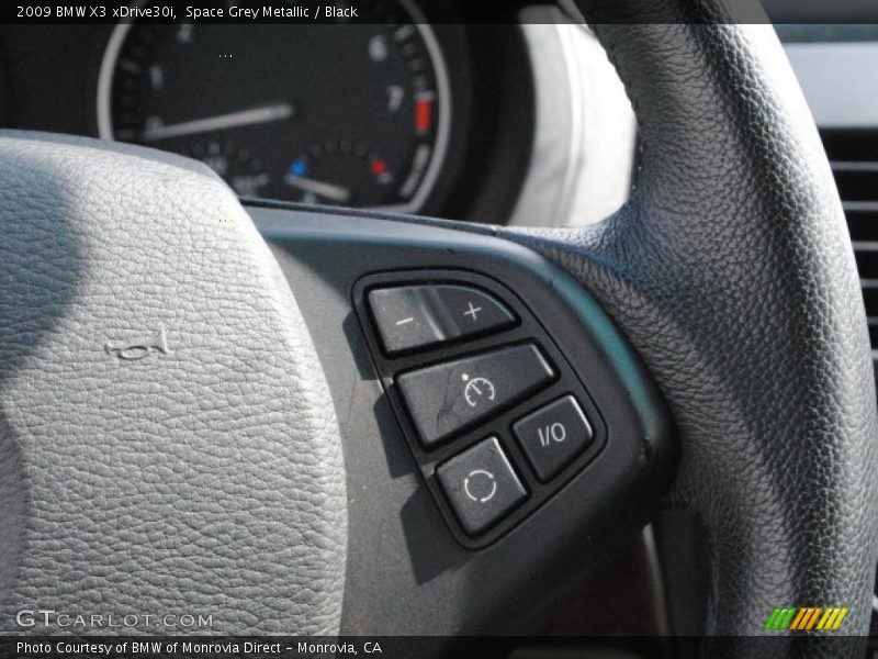 Space Grey Metallic / Black 2009 BMW X3 xDrive30i