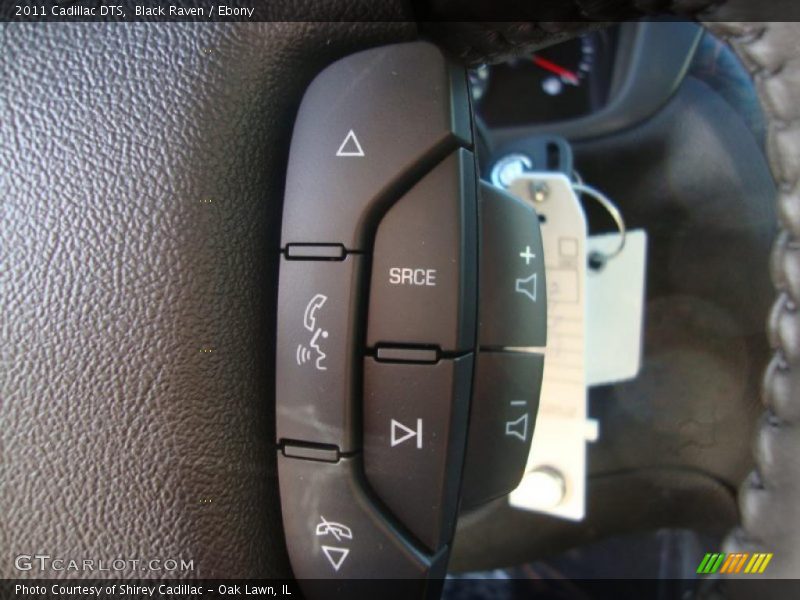 Black Raven / Ebony 2011 Cadillac DTS