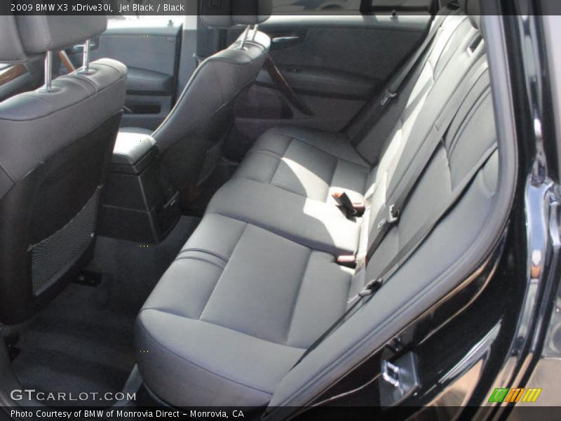 Jet Black / Black 2009 BMW X3 xDrive30i