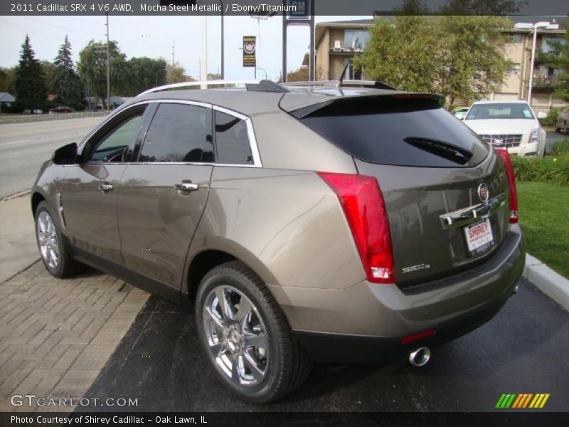 Mocha Steel Metallic / Ebony/Titanium 2011 Cadillac SRX 4 V6 AWD