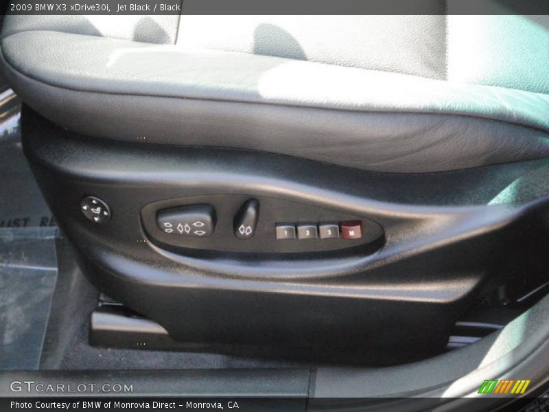 Jet Black / Black 2009 BMW X3 xDrive30i
