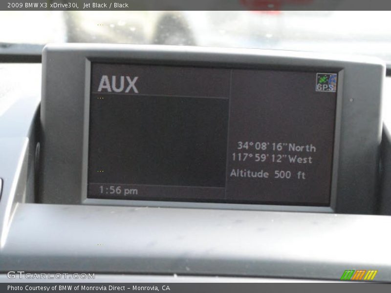 Jet Black / Black 2009 BMW X3 xDrive30i