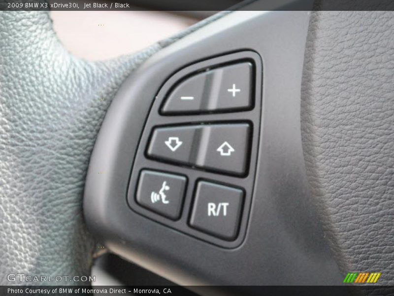 Jet Black / Black 2009 BMW X3 xDrive30i