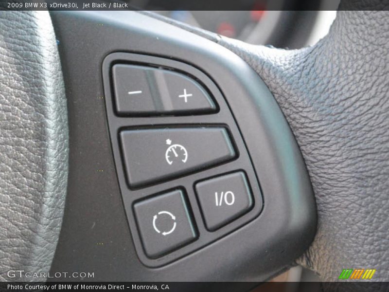 Jet Black / Black 2009 BMW X3 xDrive30i