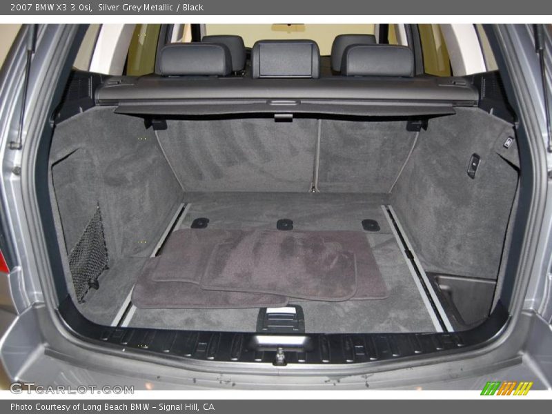 Silver Grey Metallic / Black 2007 BMW X3 3.0si