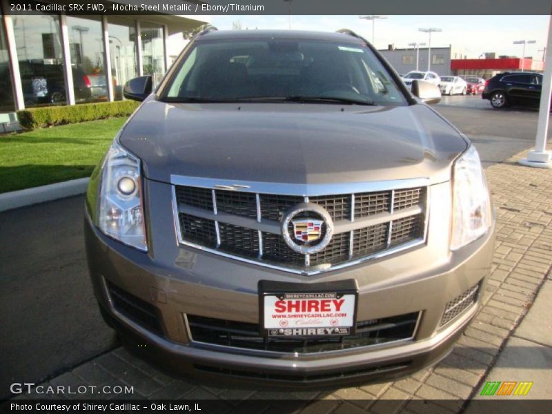 Mocha Steel Metallic / Ebony/Titanium 2011 Cadillac SRX FWD