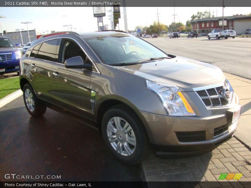 Mocha Steel Metallic / Ebony/Titanium 2011 Cadillac SRX FWD