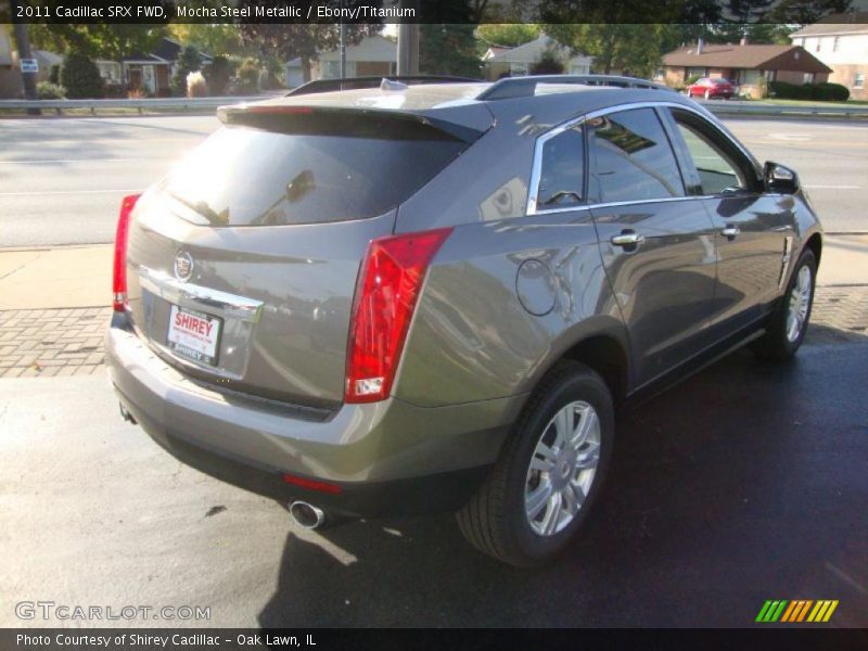 Mocha Steel Metallic / Ebony/Titanium 2011 Cadillac SRX FWD