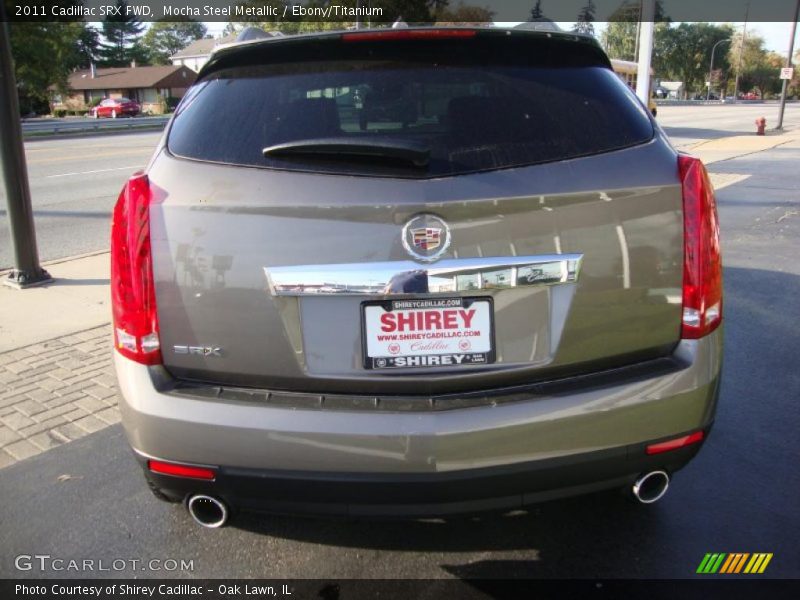 Mocha Steel Metallic / Ebony/Titanium 2011 Cadillac SRX FWD
