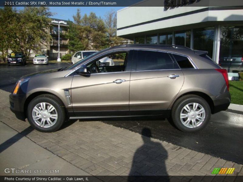 Mocha Steel Metallic / Ebony/Titanium 2011 Cadillac SRX FWD