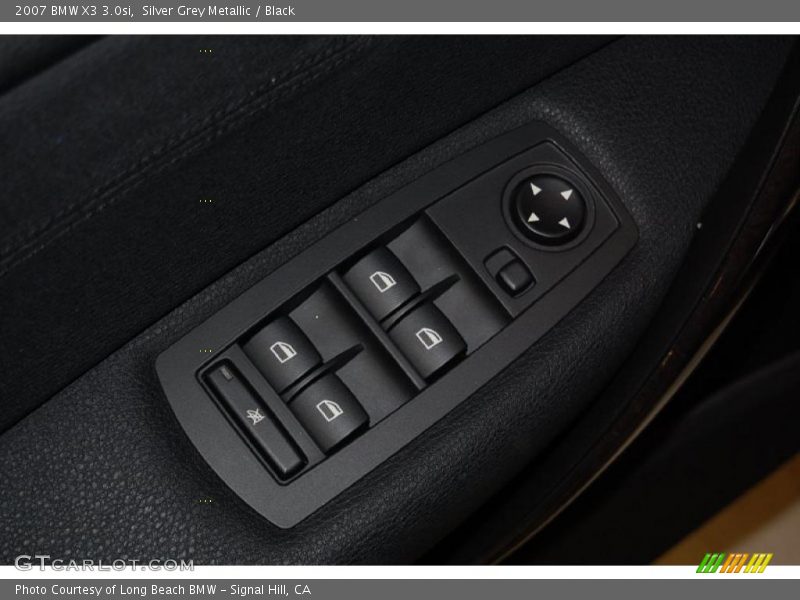 Silver Grey Metallic / Black 2007 BMW X3 3.0si