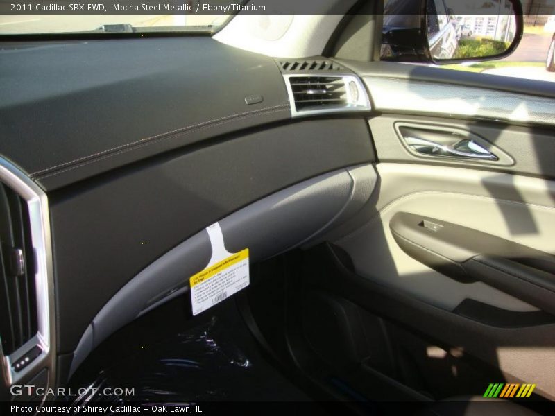 Mocha Steel Metallic / Ebony/Titanium 2011 Cadillac SRX FWD