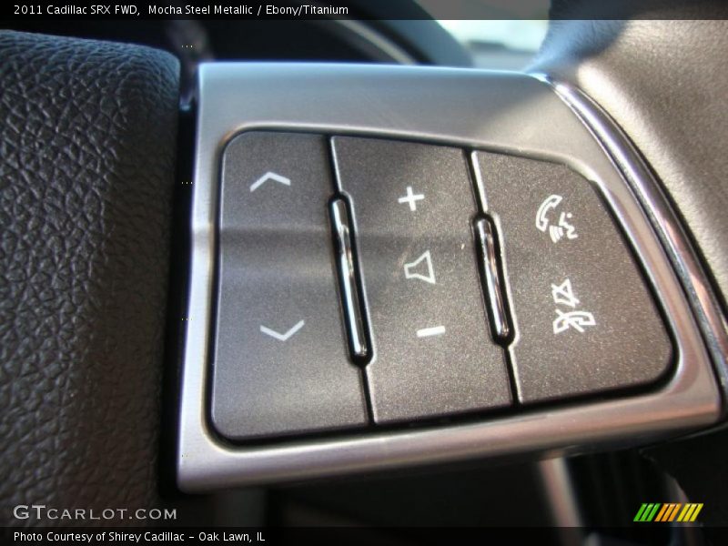 Mocha Steel Metallic / Ebony/Titanium 2011 Cadillac SRX FWD