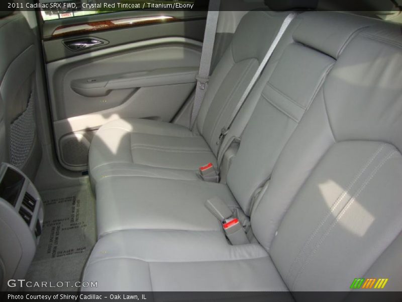 Crystal Red Tintcoat / Titanium/Ebony 2011 Cadillac SRX FWD