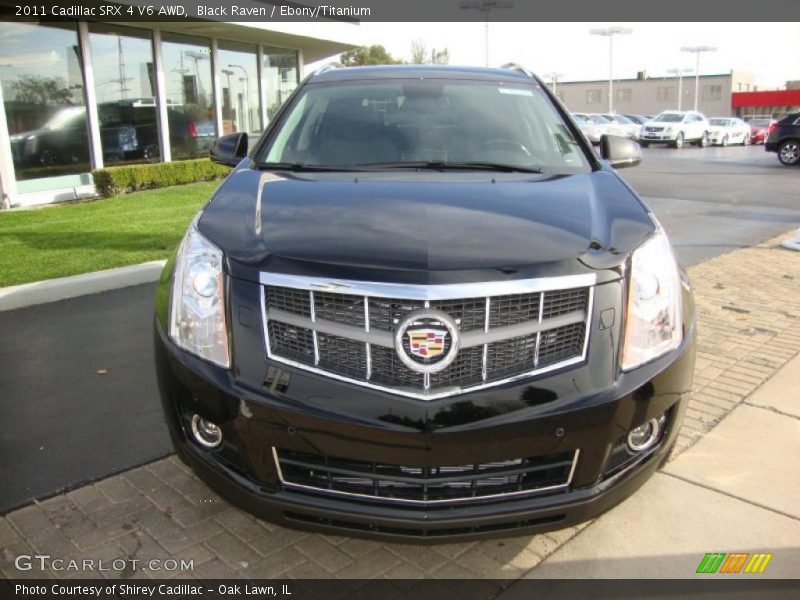 Black Raven / Ebony/Titanium 2011 Cadillac SRX 4 V6 AWD