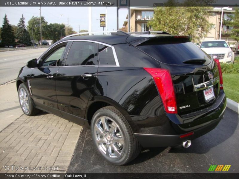 Black Raven / Ebony/Titanium 2011 Cadillac SRX 4 V6 AWD