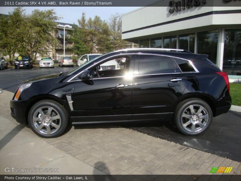 Black Raven / Ebony/Titanium 2011 Cadillac SRX 4 V6 AWD