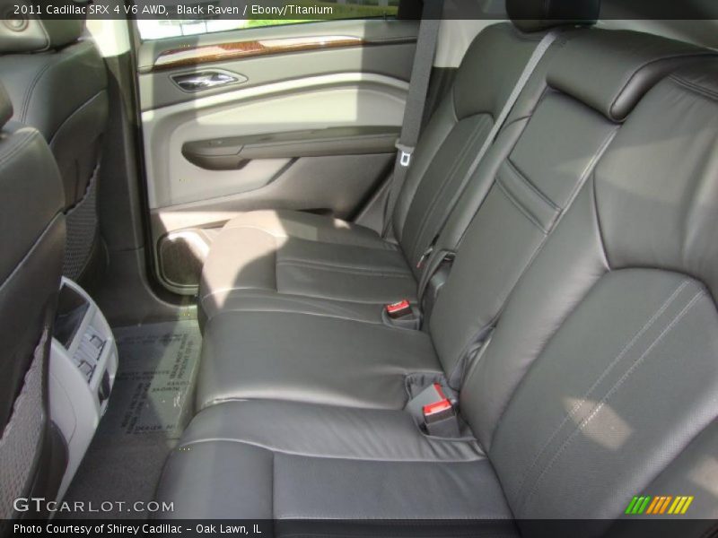  2011 SRX 4 V6 AWD Ebony/Titanium Interior