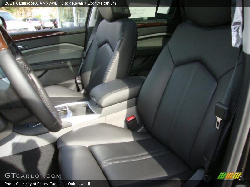  2011 SRX 4 V6 AWD Ebony/Titanium Interior