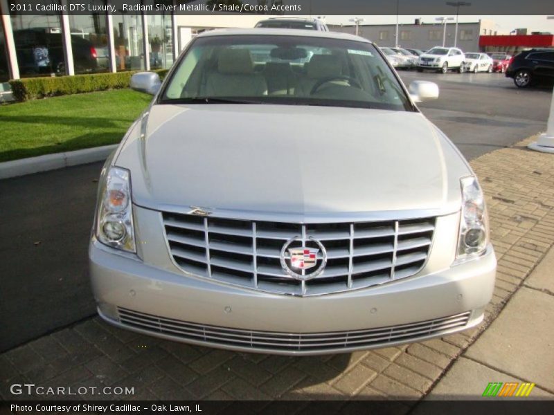 Radiant Silver Metallic / Shale/Cocoa Accents 2011 Cadillac DTS Luxury