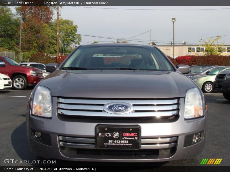 Tungsten Grey Metallic / Charcoal Black 2007 Ford Fusion SE