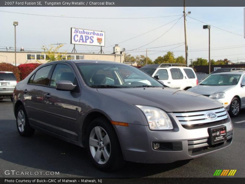 Tungsten Grey Metallic / Charcoal Black 2007 Ford Fusion SE