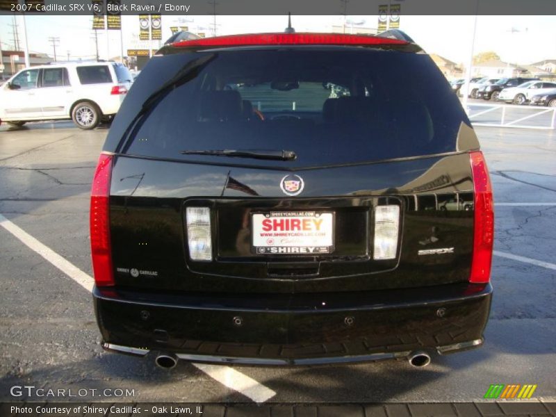 Black Raven / Ebony 2007 Cadillac SRX V6